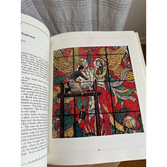 Norman Rockwell’s Christmas Book | 1977 Vintage Holiday Art & Stories - Picture 7 of 7